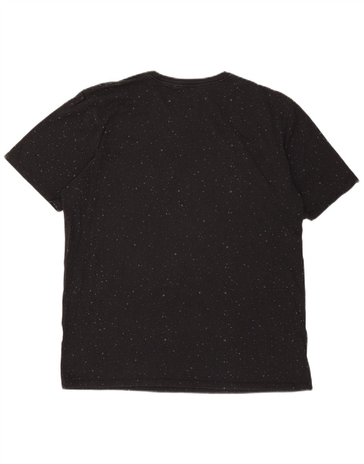 Jordan - Camiseta gráfica para hombre, talla grande, color negro