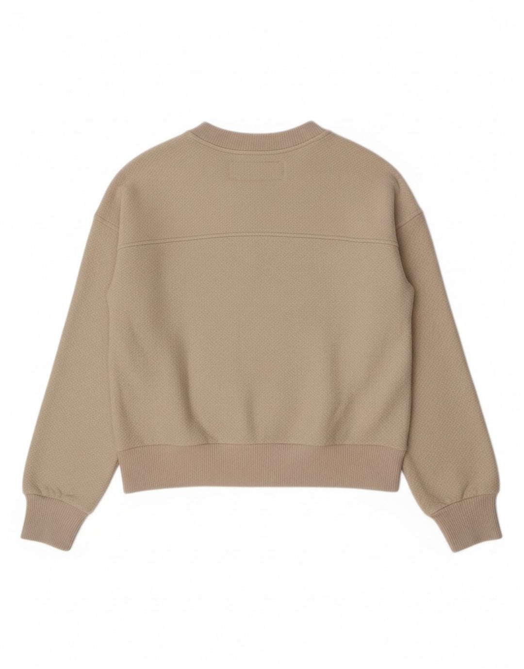 Benetton Jersey Con Cuello Barco Para Mujer UK 40 Small Off White Classic