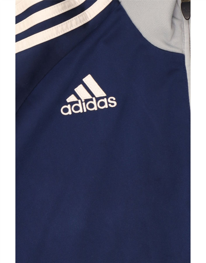 Adidas Hombre Chándal Top Chaqueta XL Gris Colorblock