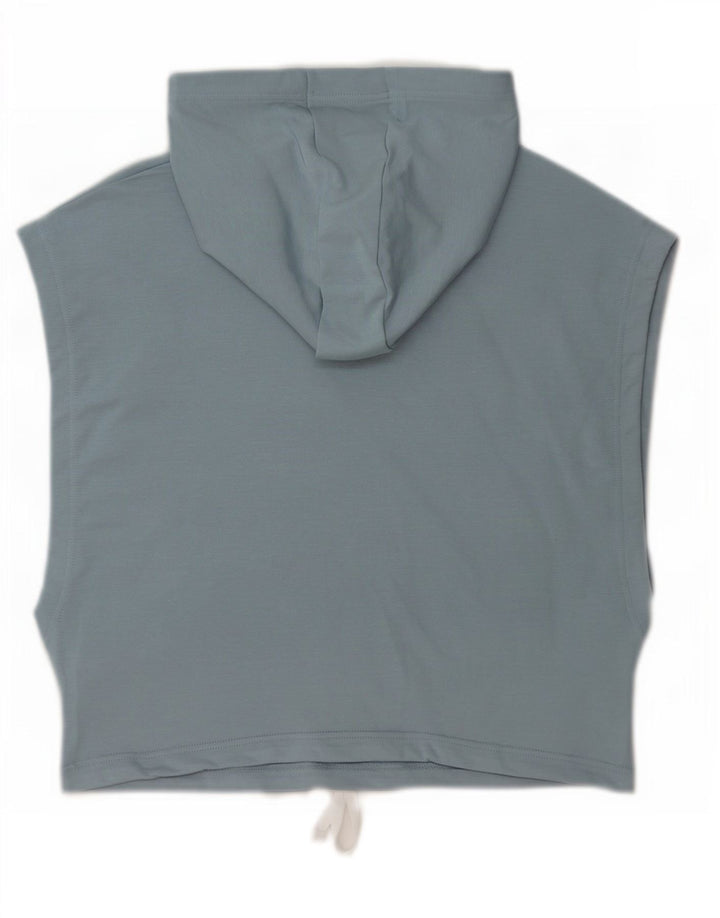 Under Armour Camiseta sin mangas extragrande con capucha para mujer UK 10 Small Blue