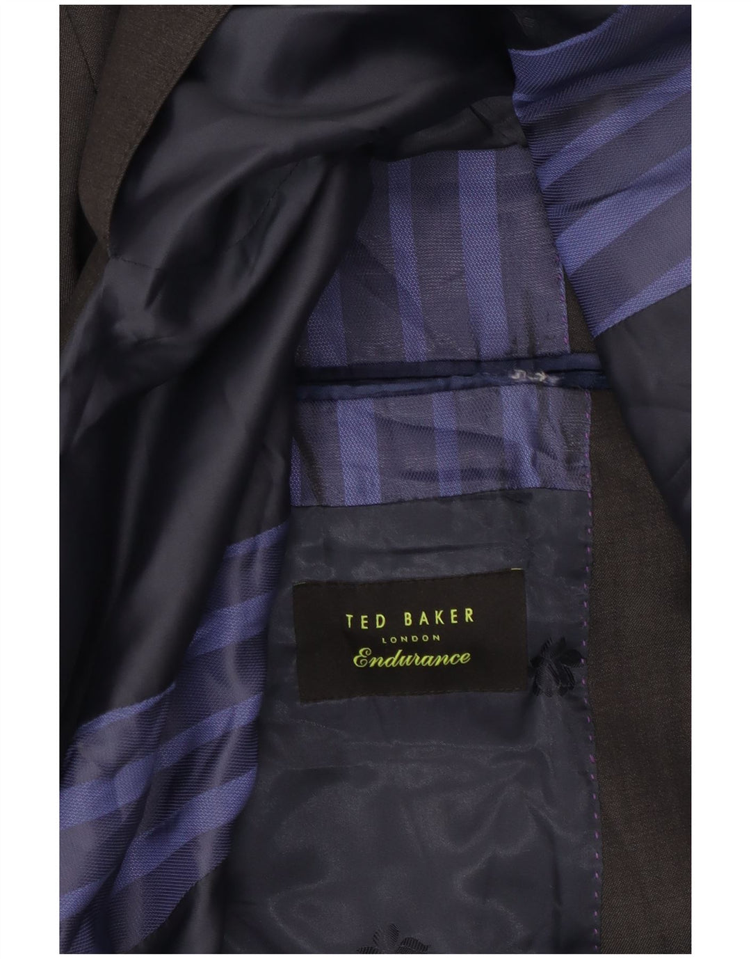 Ted Baker Chaqueta tipo blazer de 2 botones para hombre UK 38 Lana gris medio