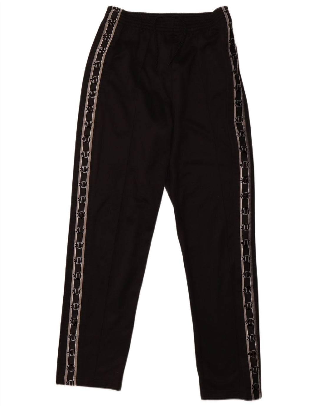 CHAMPION Pantalones de chándal gráficos para mujer UK 12 Mediano Negro Poliéster