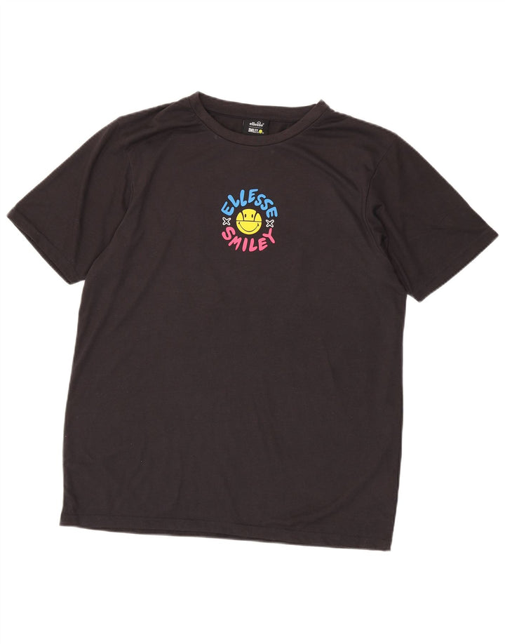 Camiseta Ellesse Hombre Graphic Top Medium Negro Poliéster