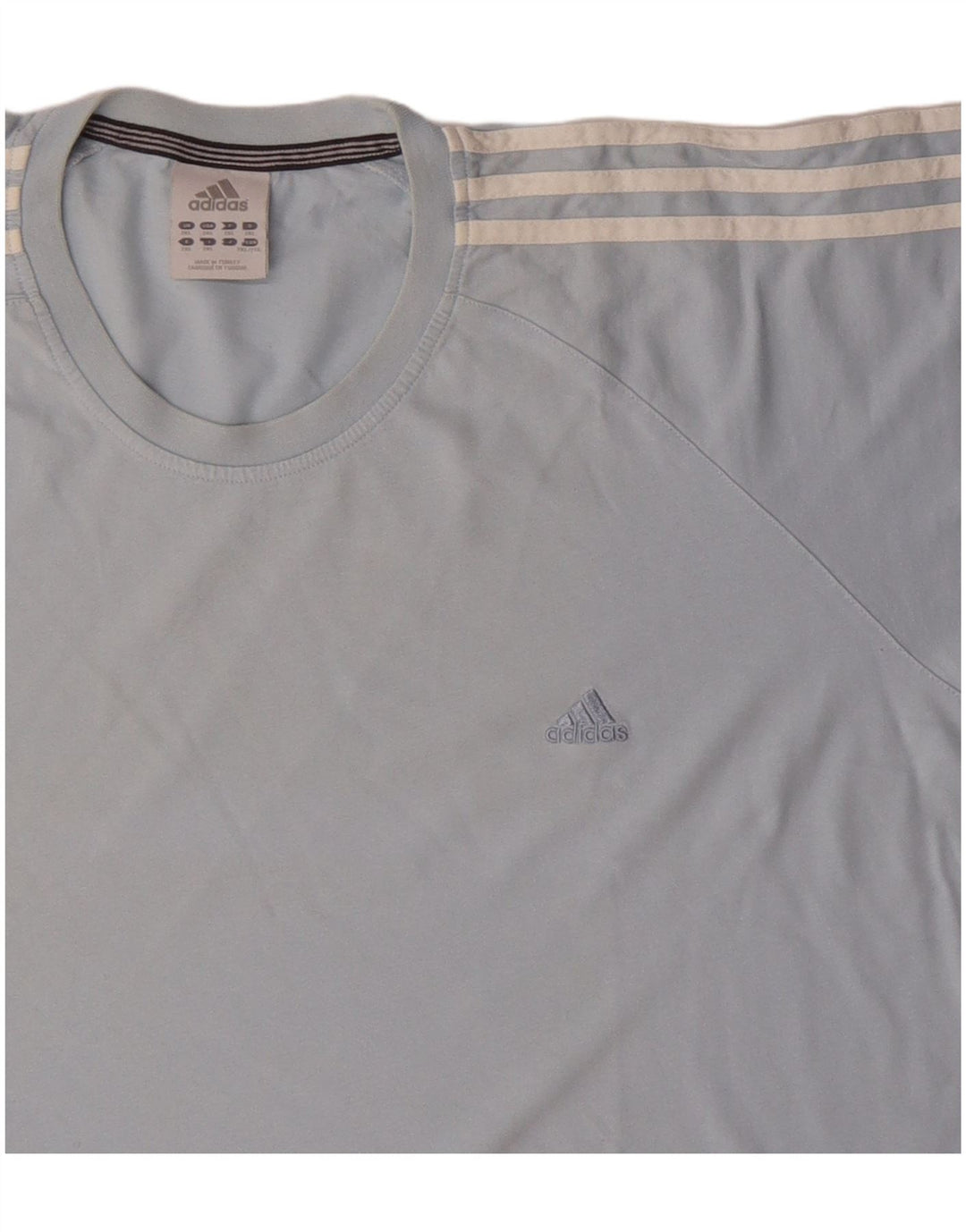 Adidas Camiseta Hombre Top 2XL Algodón Azul