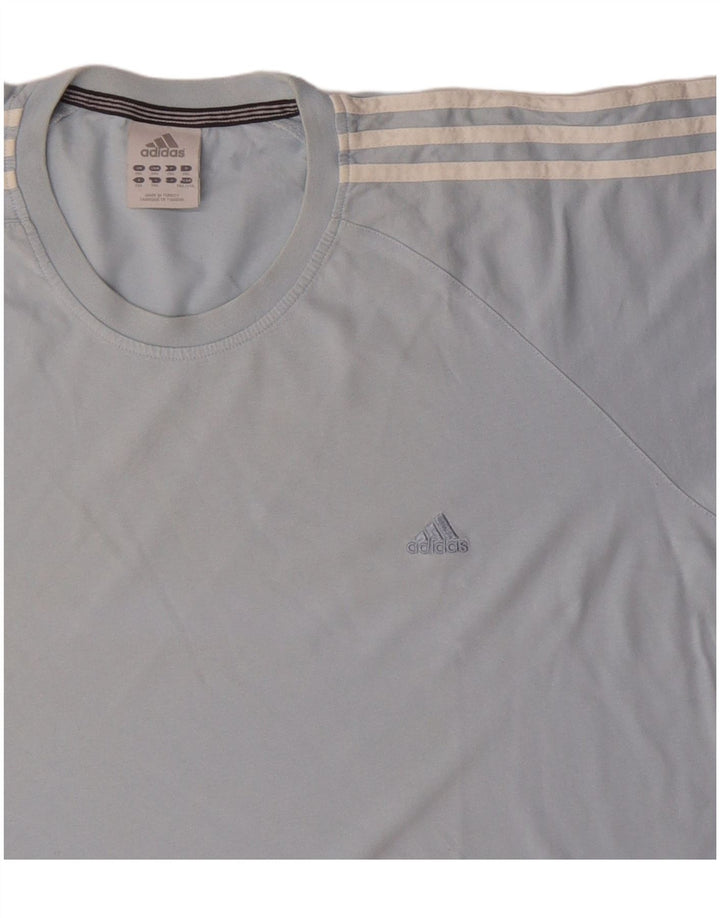 Adidas Camiseta Hombre Top 2XL Algodón Azul