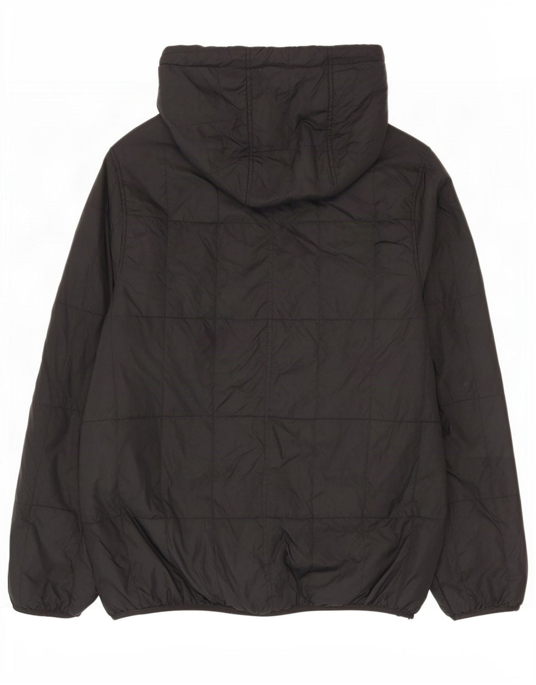 Chaqueta acolchada con capucha para hombre Bench UK 40 Large Poliamida negra