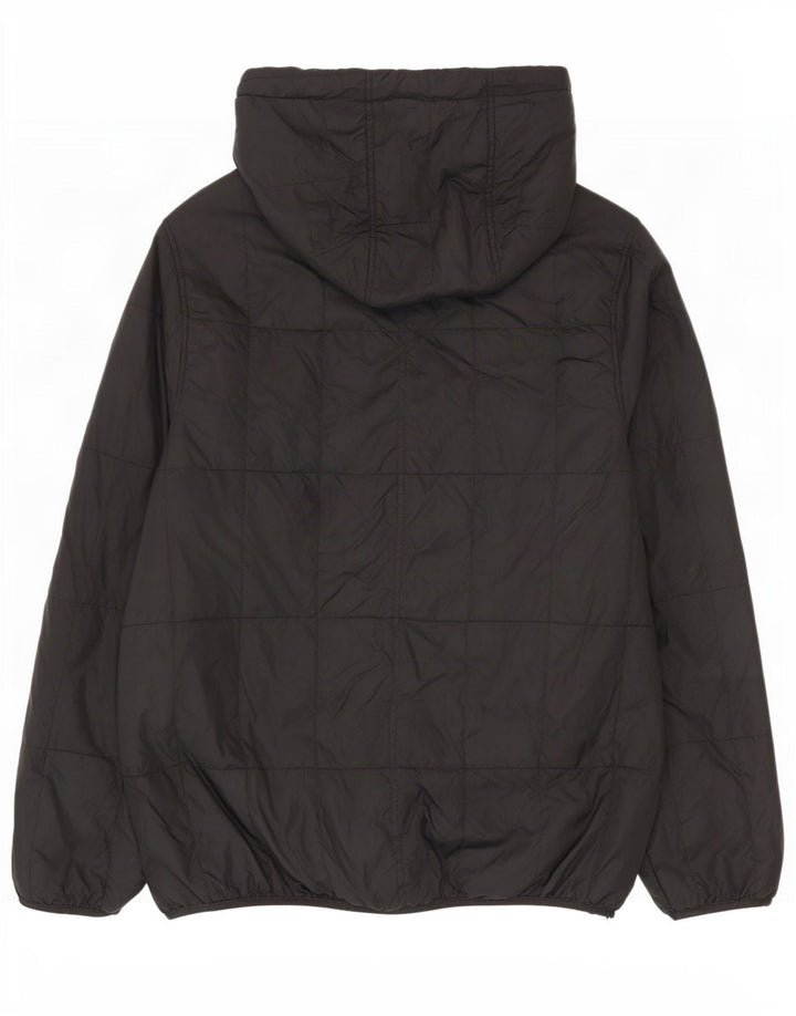 Chaqueta acolchada con capucha para hombre Bench UK 40 Large Poliamida negra