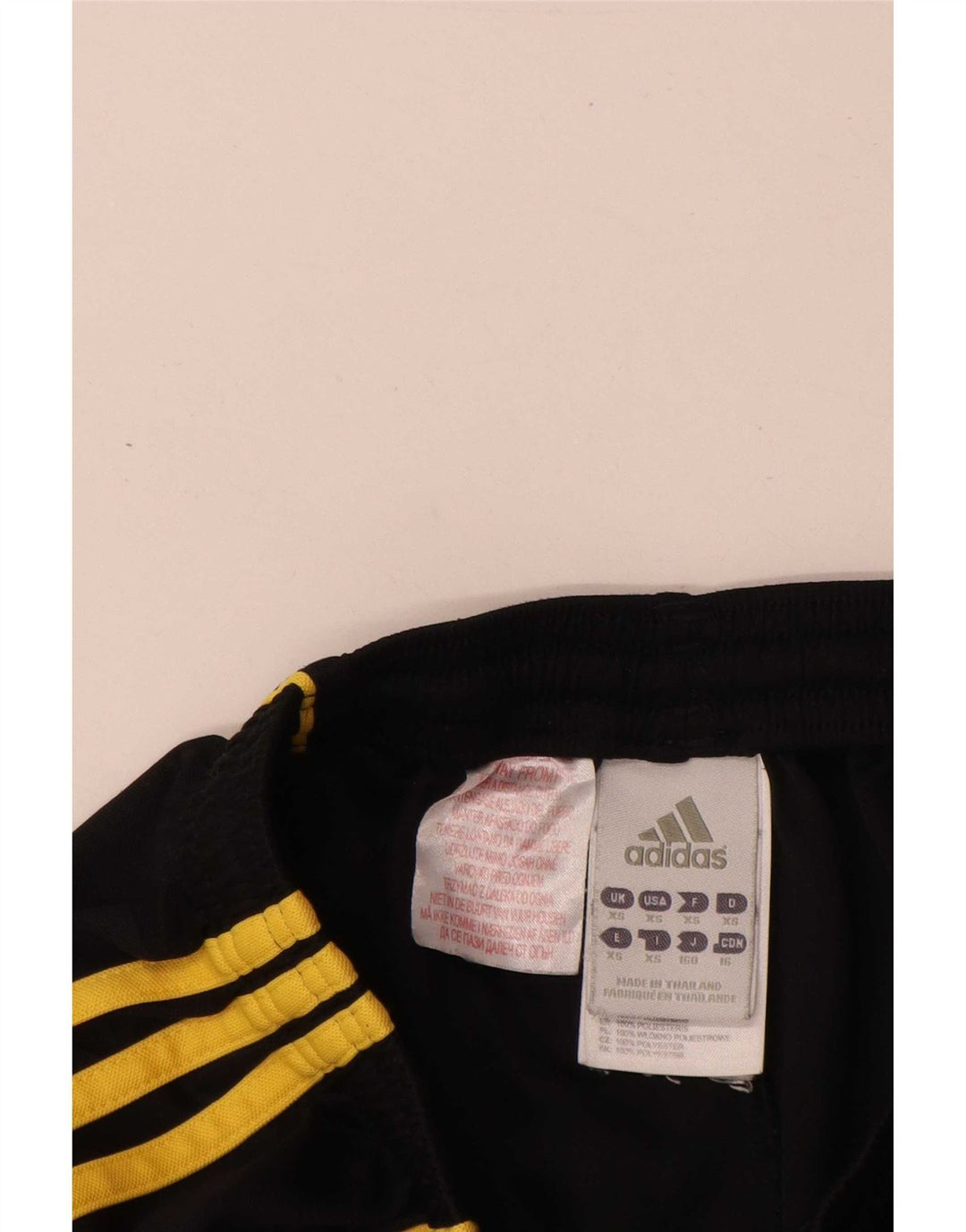 Adidas Pantalones cortos deportivos para niño 9-10 años XS Negro Poliéster