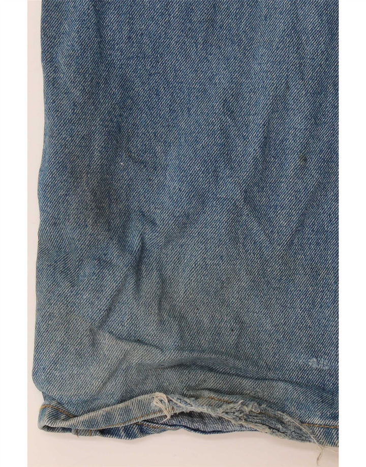 Marks & Spencer Vaqueros rectos para hombre W44 L31 Algodón azul
