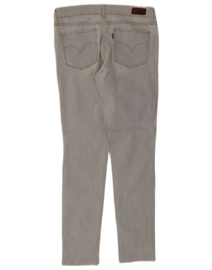 LEVI'S Jeans ajustados desgastados Demi Curve para mujer W29 L29 Azul