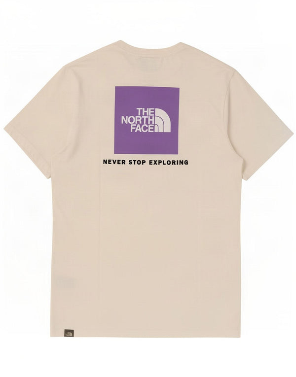 The North Face Camiseta gráfica para hombre Top Medium White Cotton