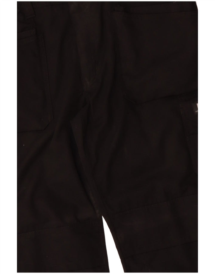 HELLY HANSEN Pantalones cargo rectos para hombre W38 L33 Algodón negro