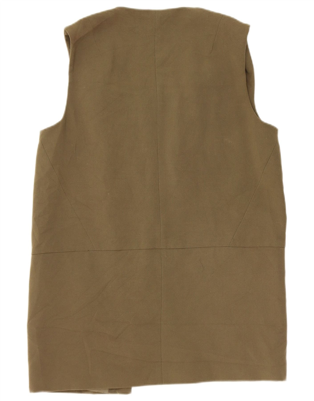 Topshop Chaleco largo para mujer UK 42 Medium Khaki