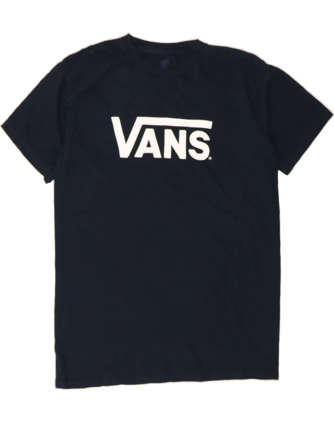 VANS Mens Graphic T-Shirt Top Medium Navy Blue Vintage Vans and Second-Hand Vans from Messina Hembry 