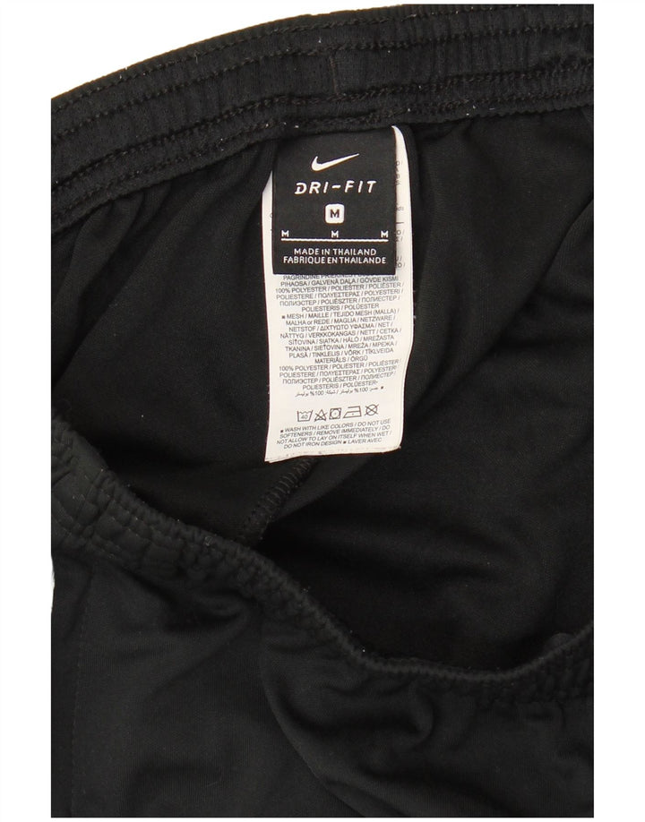 NIKE Hombre Dri Fit Pantalones De Chándal Mediano Negro Colorblock Poliéster