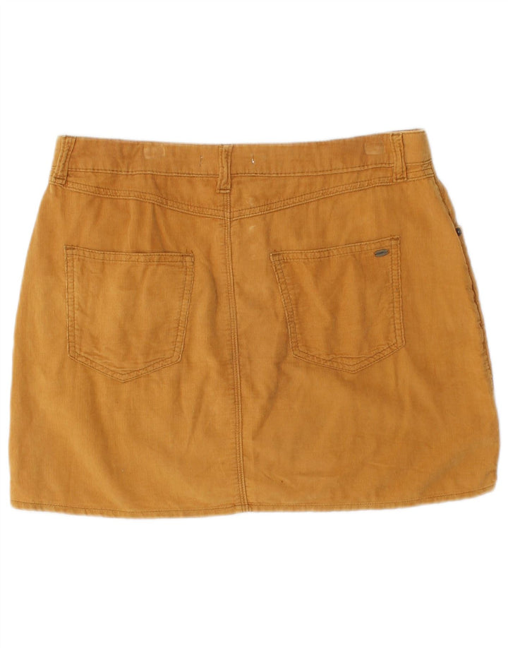 O'Neill Mujer Mini Falda De Pana Mediana W30 Algodón Beige