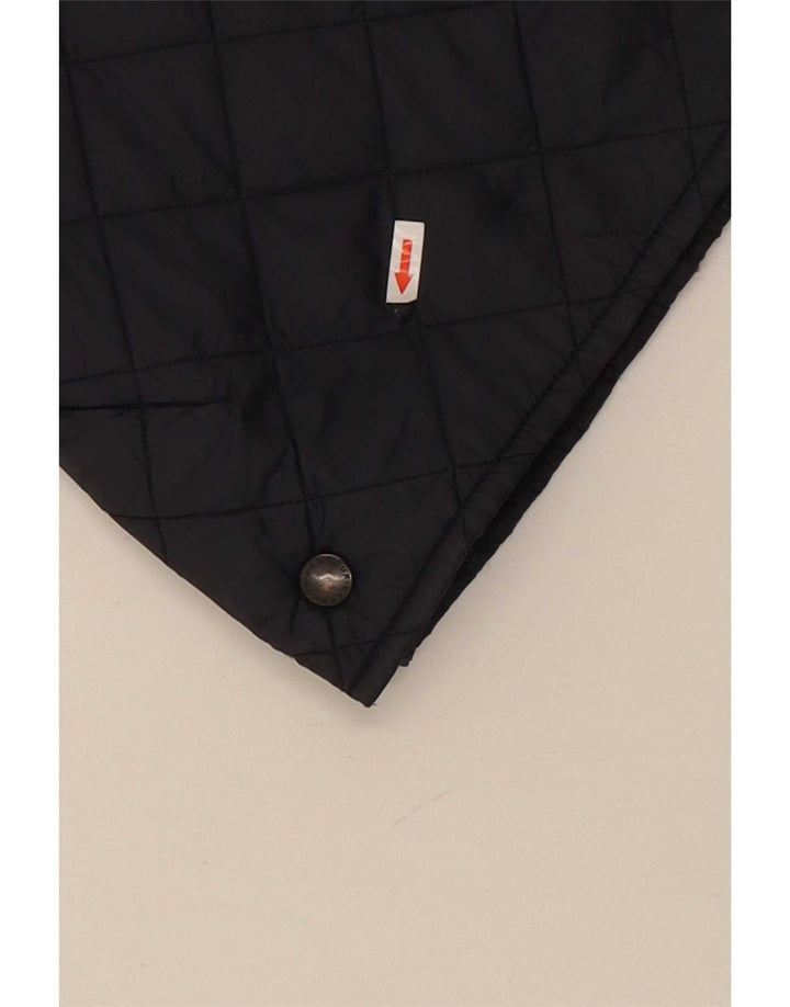Barbour Chaqueta Acolchada Para Niños 4-5 Años Azul Marino Clásico