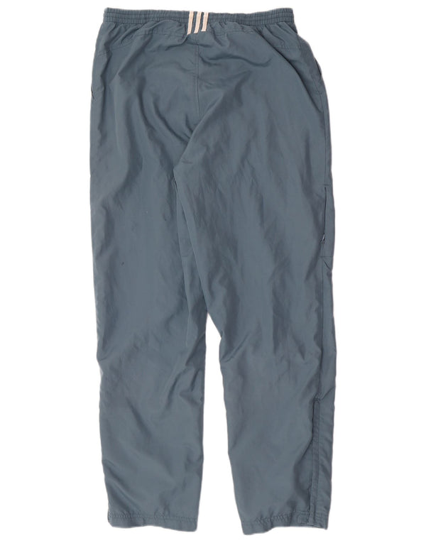 Adidas Mujer Chándal Pantalones Joggers UK 12 Medio Azul Poliéster