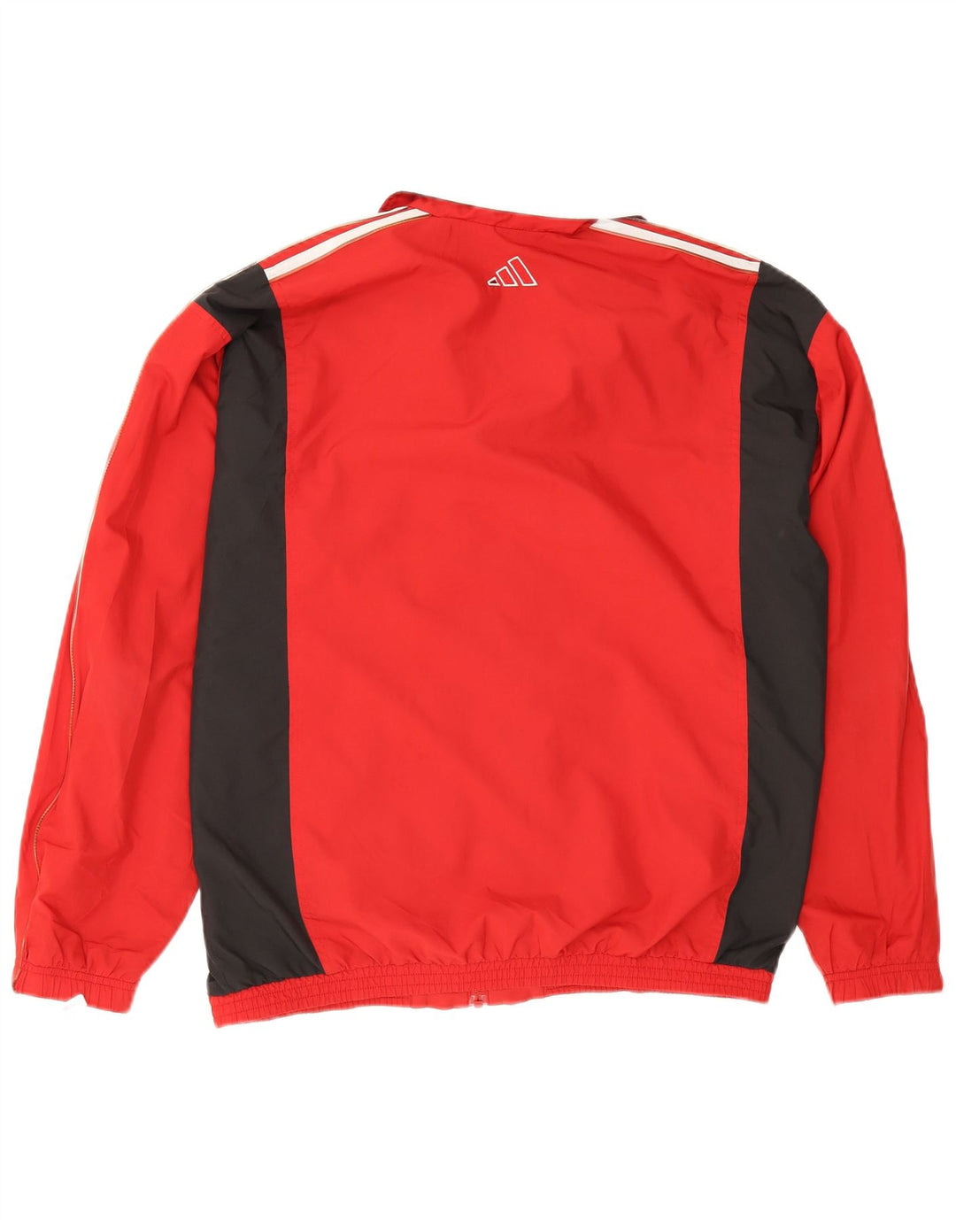 Adidas Hombre Chándal Top Jacket XL Rojo Colorblock Poliéster