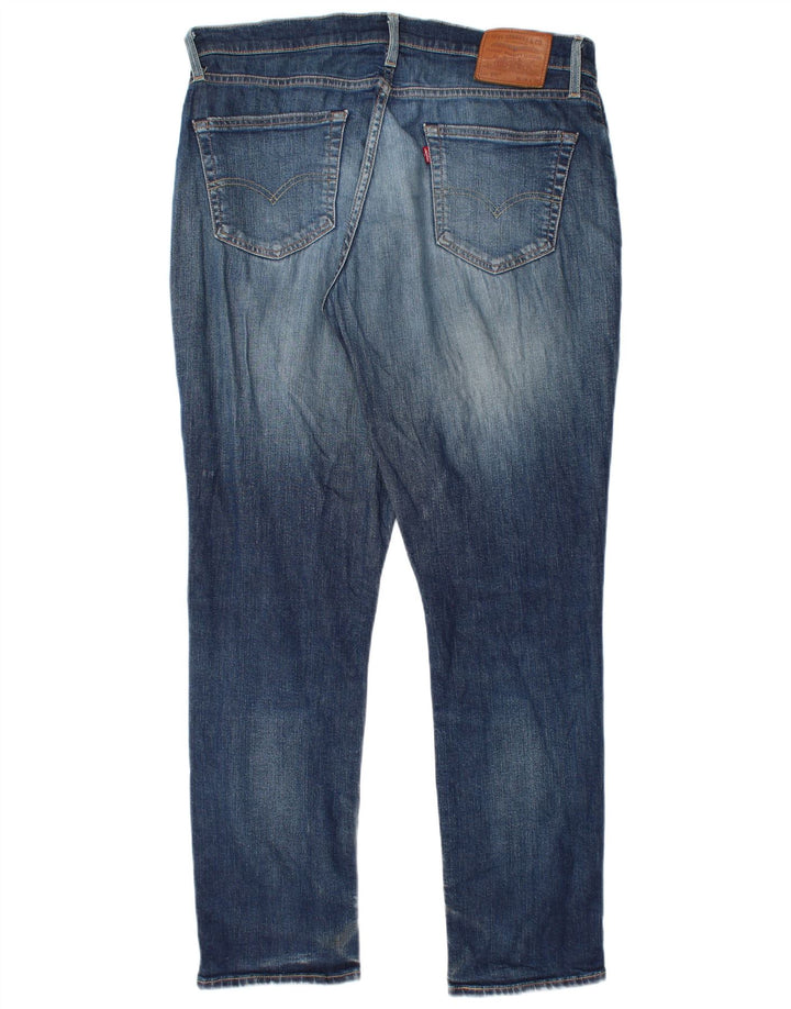 Levi's Hombre 511 Slim Jeans W34 L32 Algodón Azul