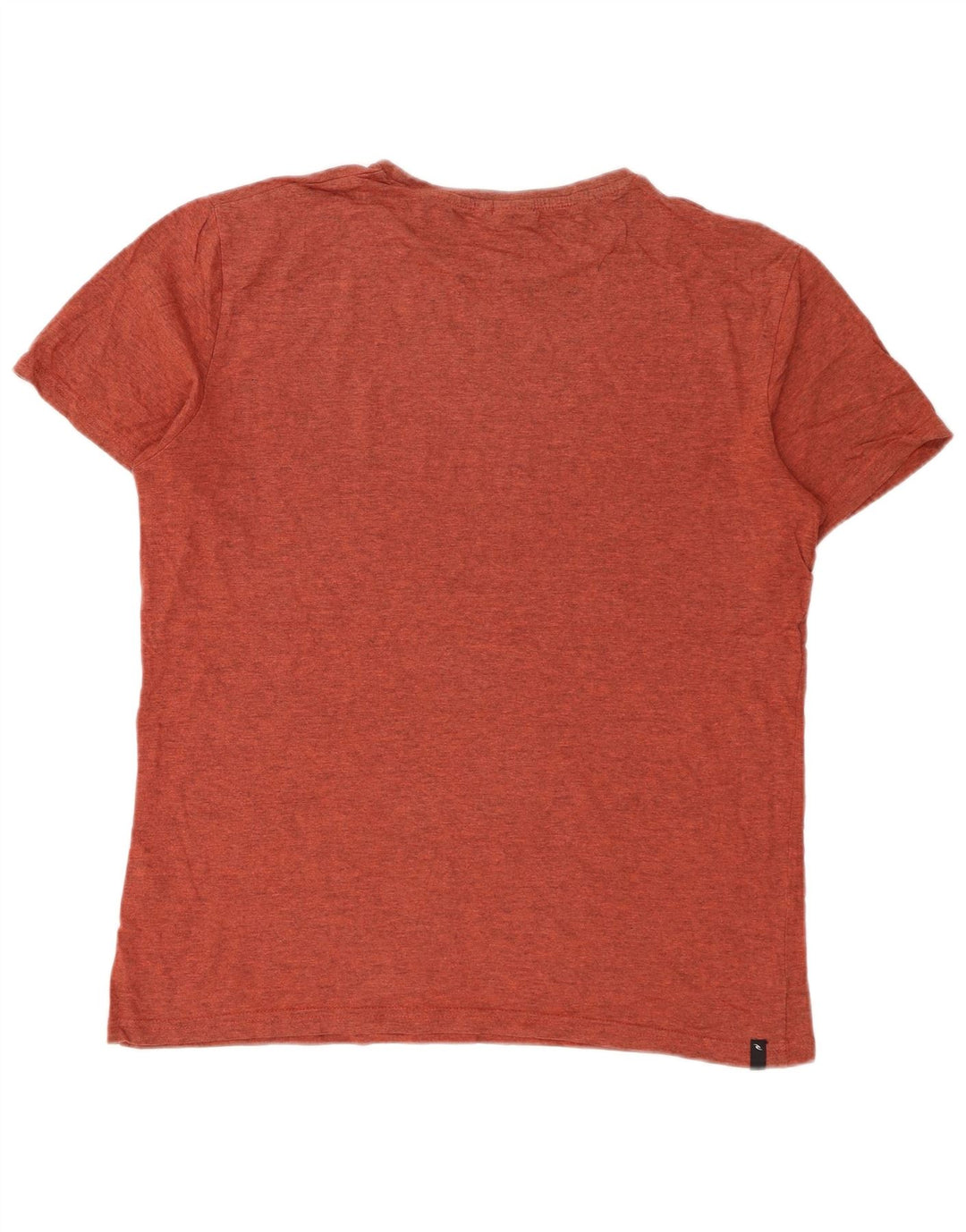 Rip Curl - Camiseta gráfica para hombre, parte superior de algodón moteado en naranja medio