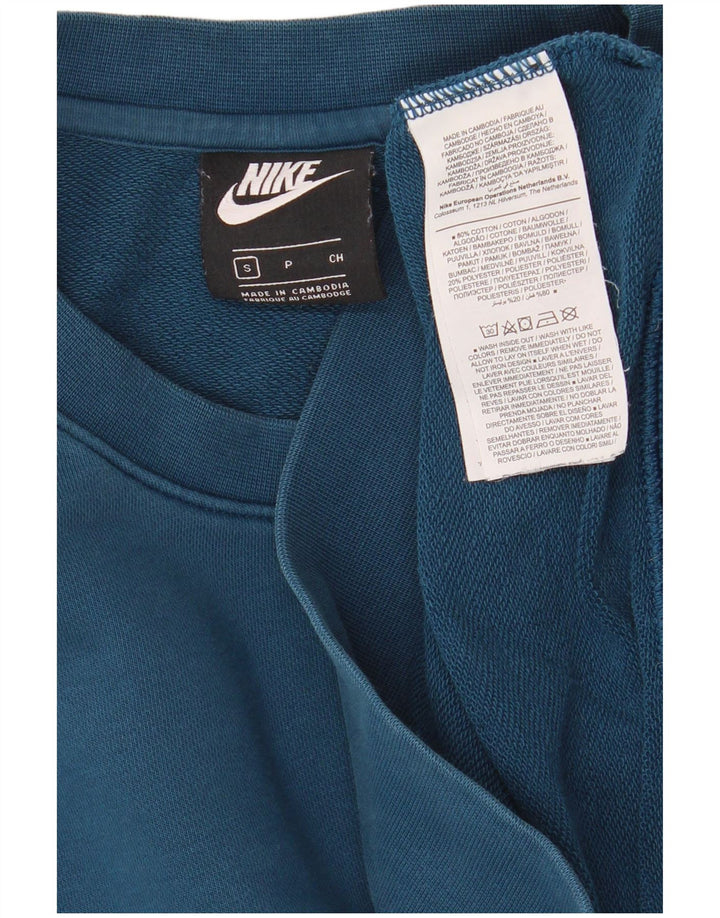 Nike Hombre Sudadera Jumper Small Azul Algodón