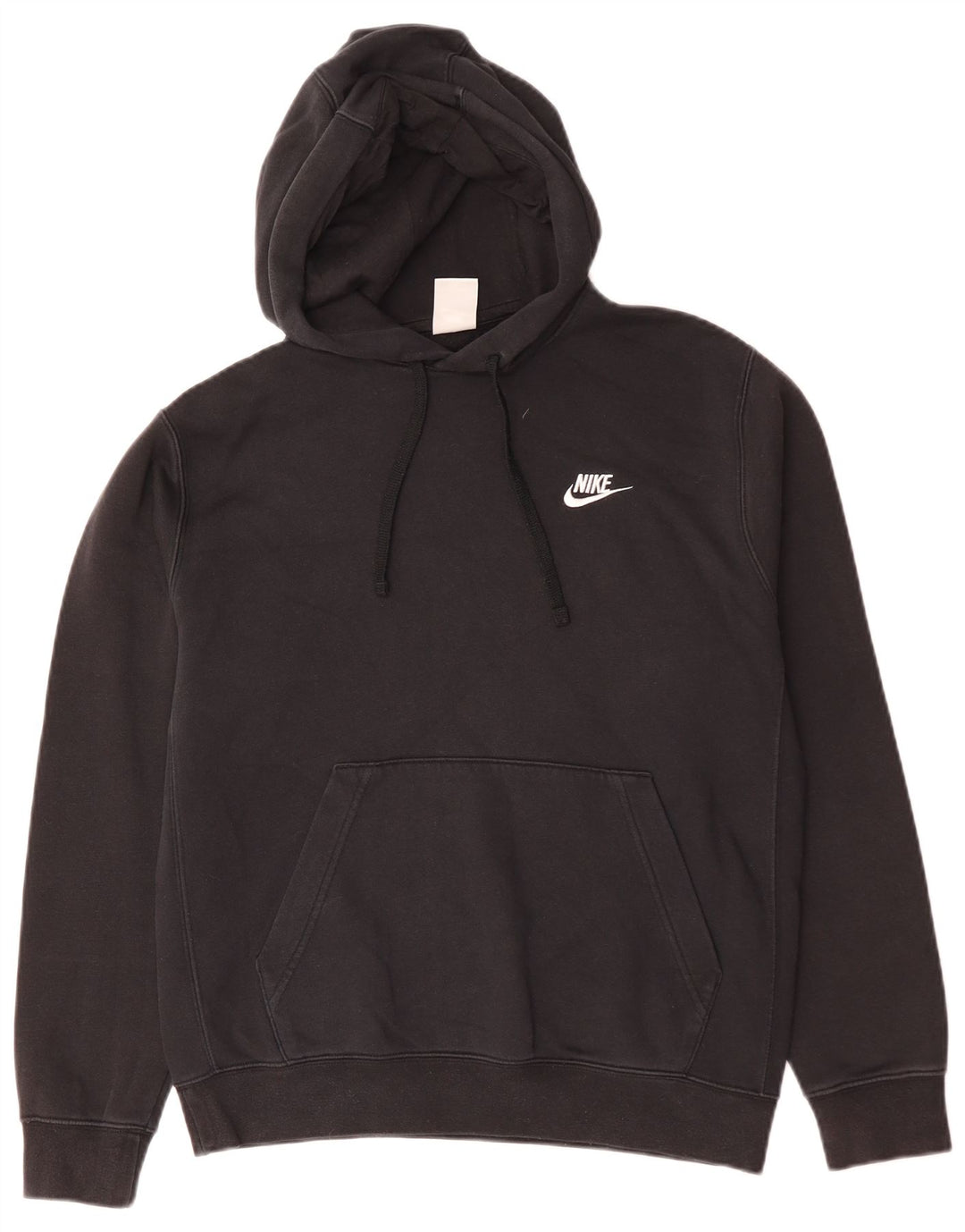 Nike - Sudadera con capucha para hombre, talla pequeña, algodón negro