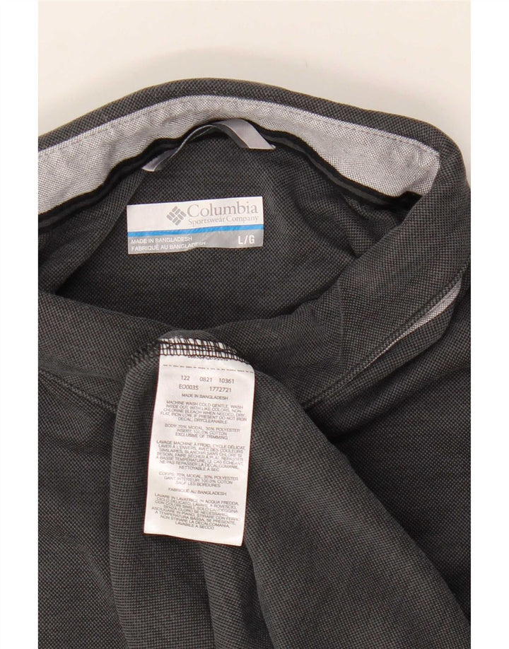 Columbia Polo para hombre grande gris modal
