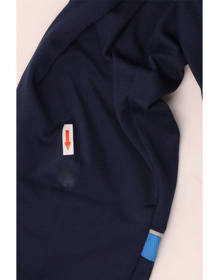 Pantalones De Chándal Nike Dri Fit Para Hombre Poliéster Color Block Azul Marino Medio