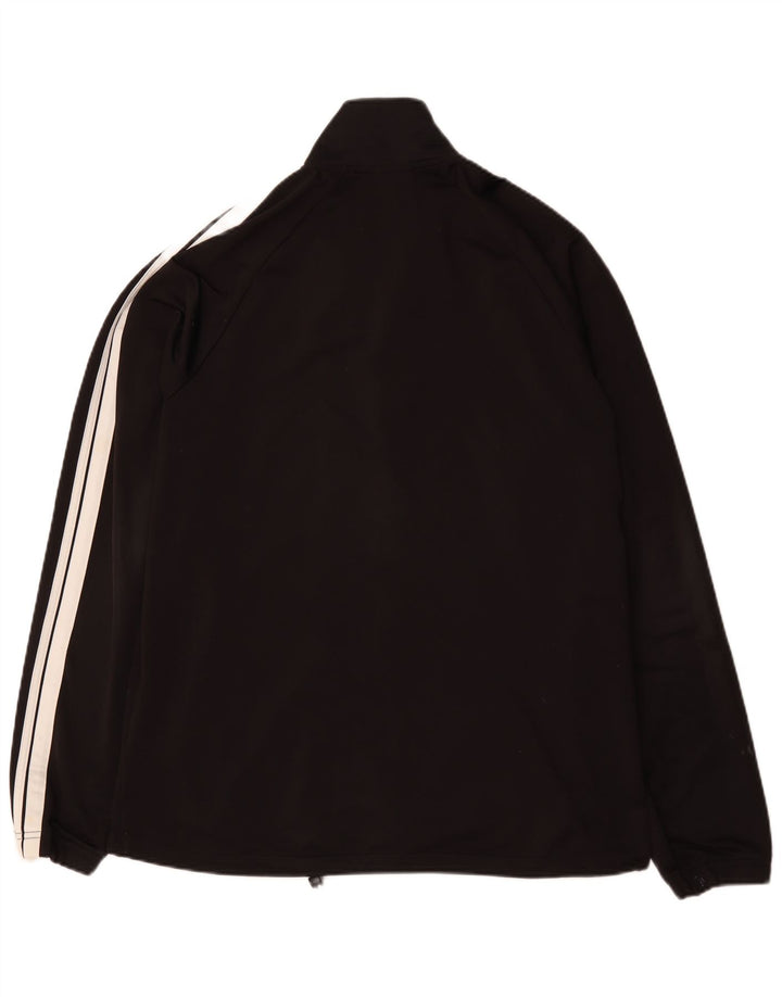 Asics Hombre Chándal Top Chaqueta Grande Negro Colorblock
