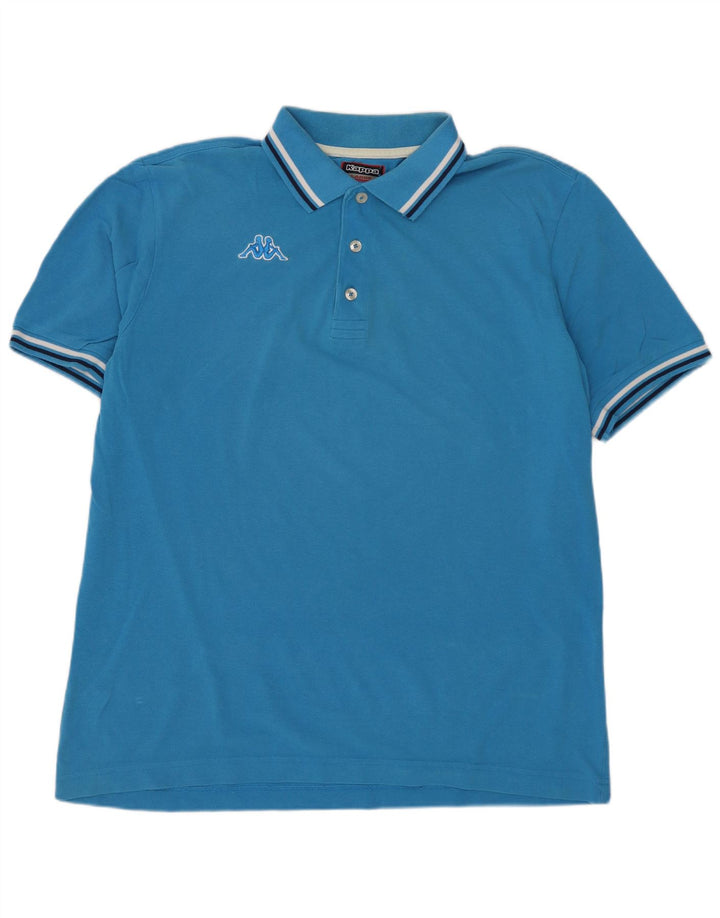 KAPPA Polo para hombre grande azul
