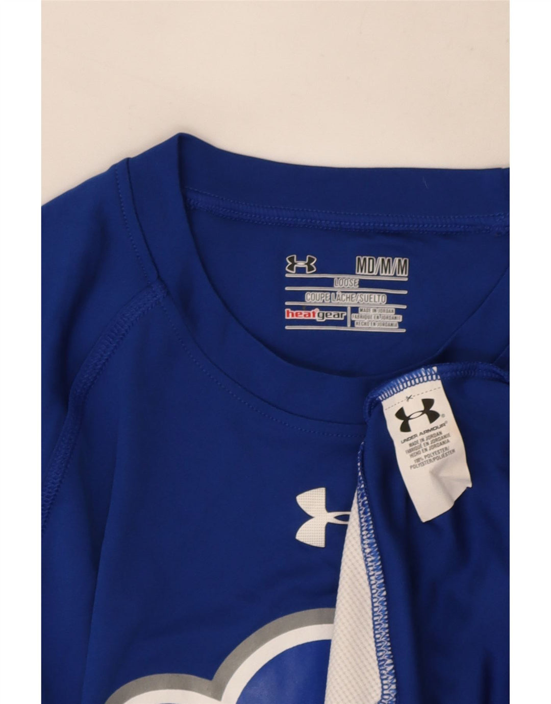 Camiseta Under Armour Seton Hall Pirates Graphic para hombre, color azul medio