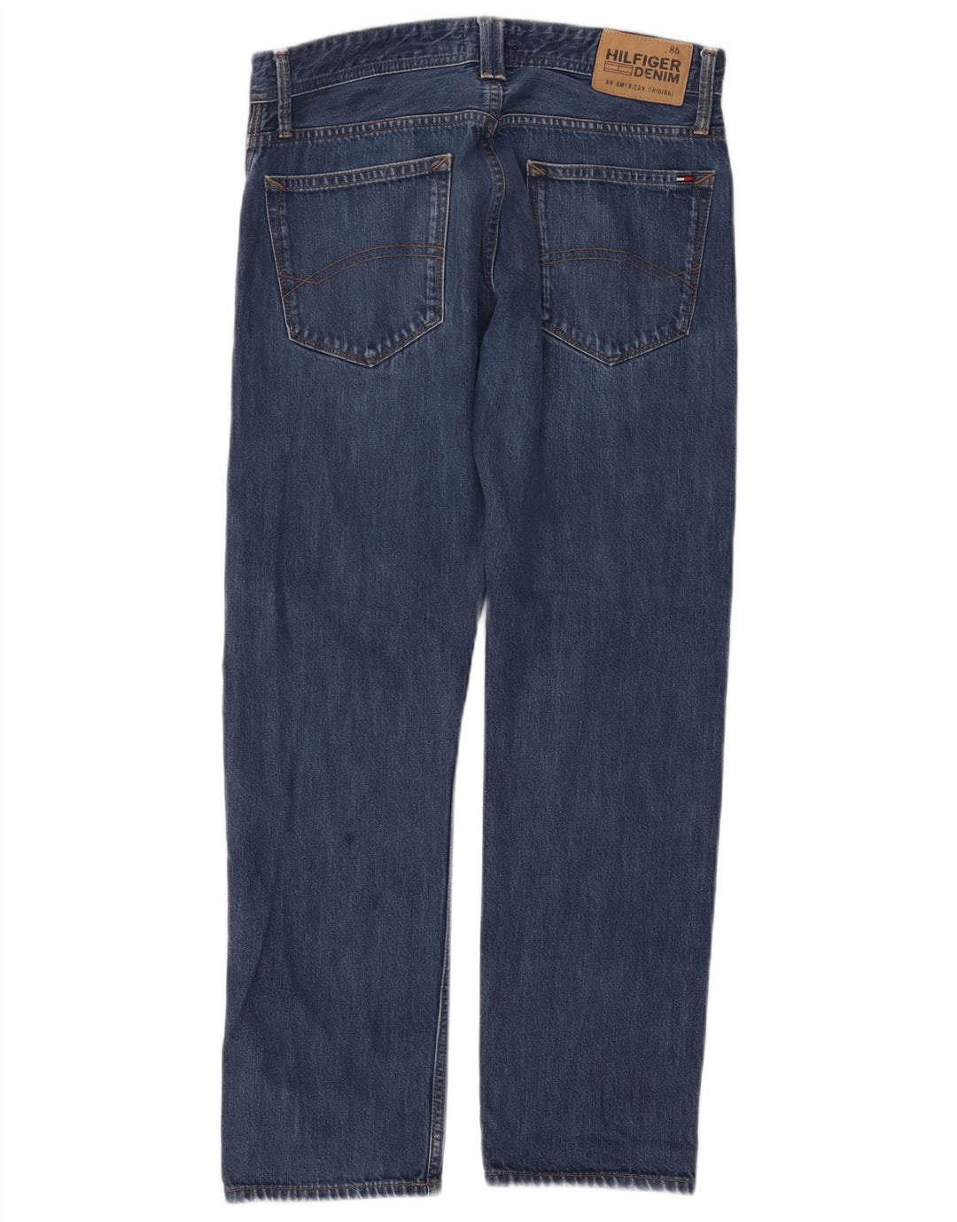 Tommy Hilfiger Vaqueros rectos para hombre W31 L30 Algodón azul