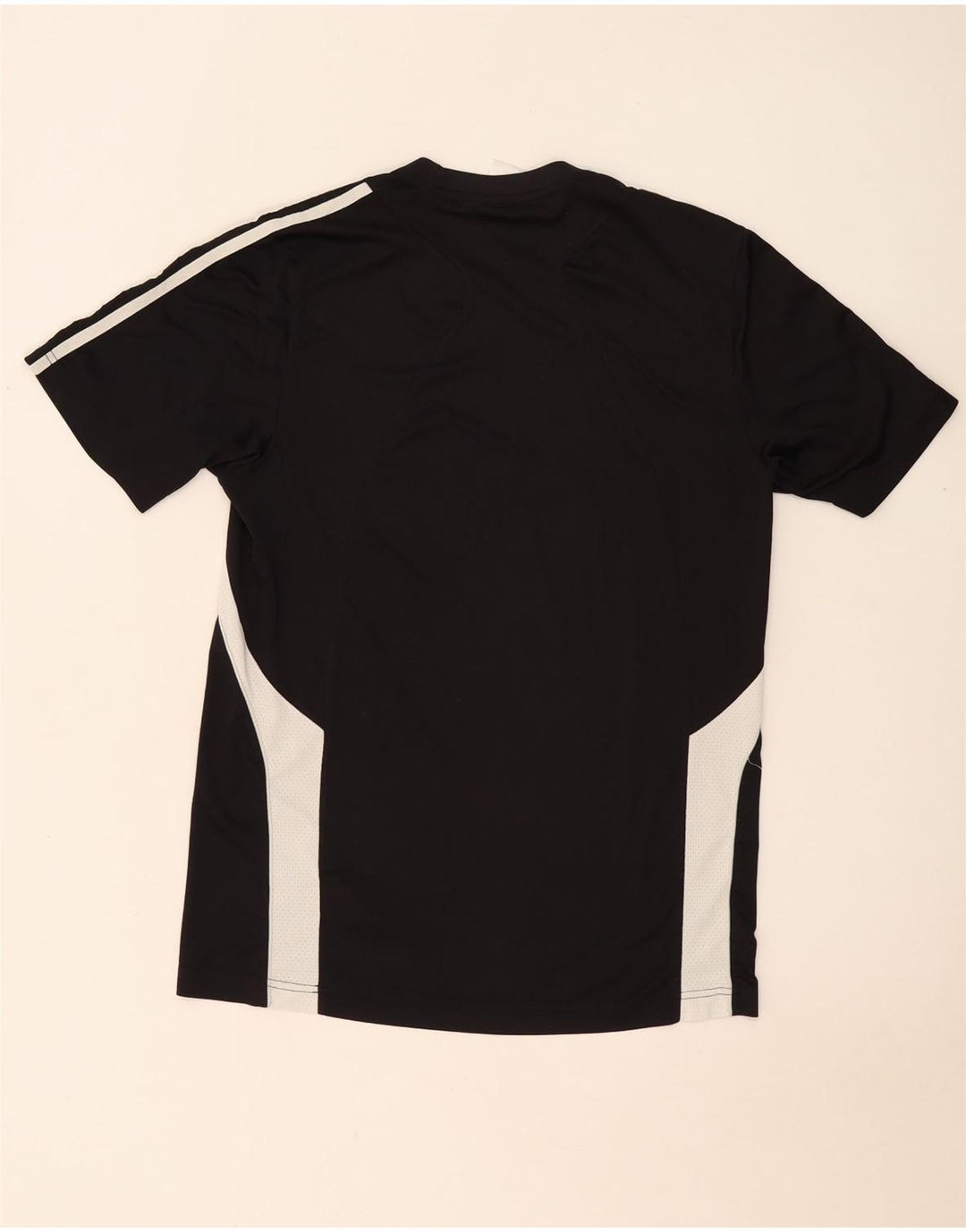 Adidas Hombre Camiseta Top Medium Negro Colorblock Poliéster