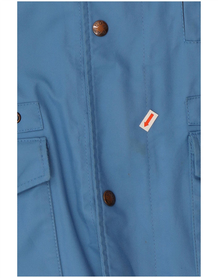 Bailo Chubasquero con capucha Gore-Tex para hombre IT 46 Small Blue Polyamide Modern