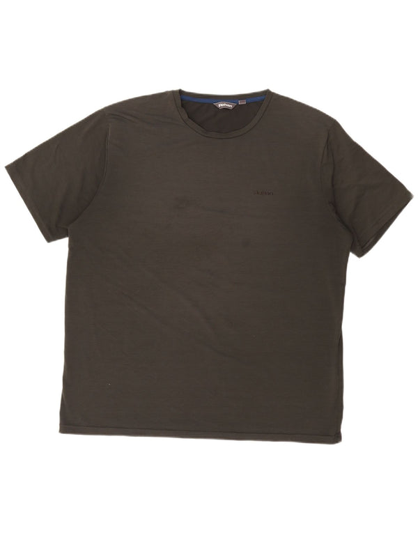 ROHAN Camiseta Hombre Top Grande Gris Poliéster