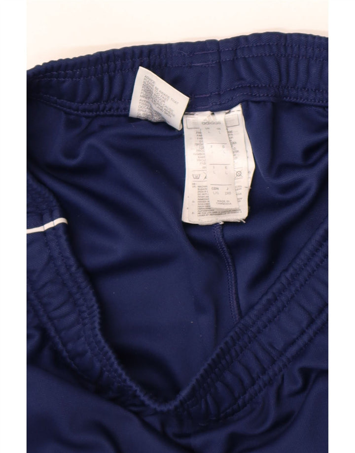 Pantalón De Chándal Adidas Hombre Grande Azul Poliéster