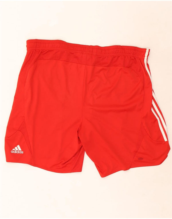 Adidas Mens Hamburg SV Sport Shorts 2XL Rojo Poliéster