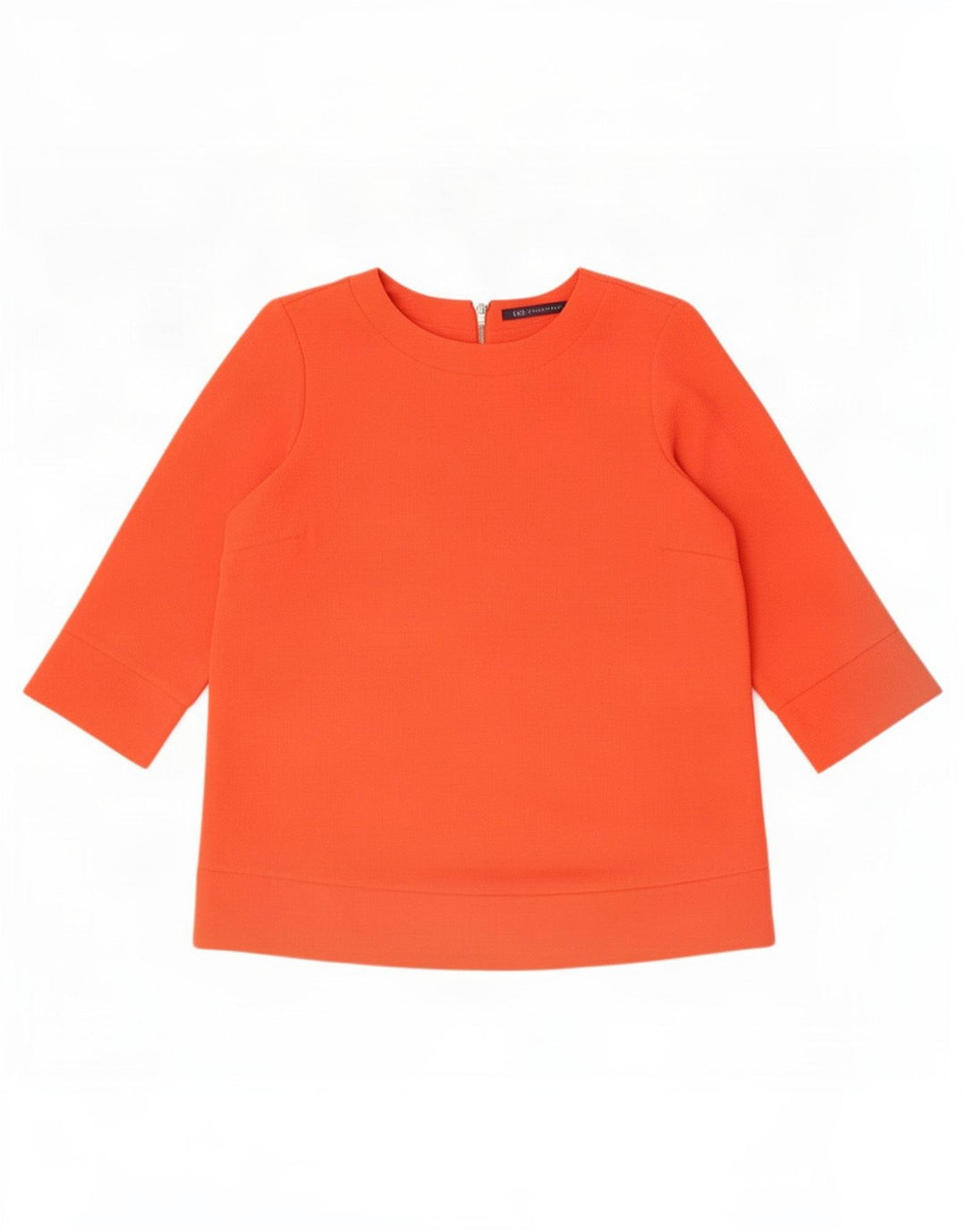 Marks & Spencer Top para mujer manga 3/4 UK 42 Poliéster naranja medio