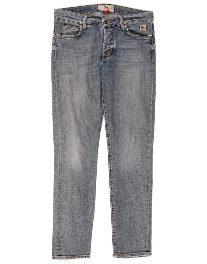 Roy Rogers Vaqueros ajustados para mujer W34 L32 Algodón azul