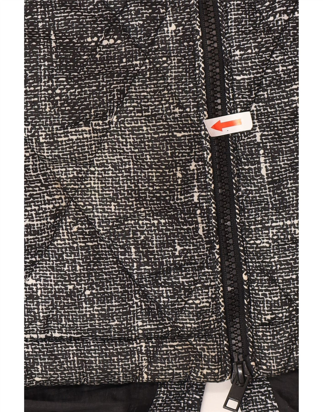 Marks & Spencer Chaqueta acolchada para mujer UK 20 2XL Poliéster moteado negro