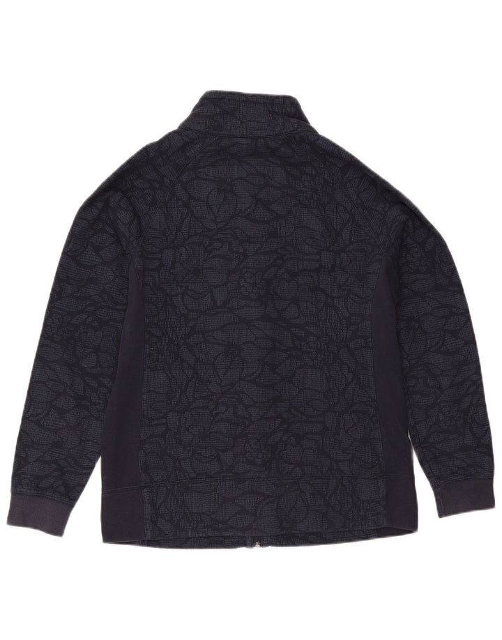 Champion Chaqueta De Chándal Para Hombre Chaqueta Superior De Algodón Floral Azul Marino Mediano