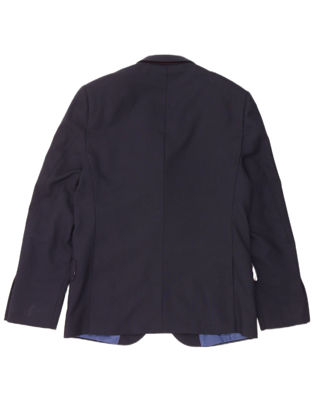 Marks & Spencer Chaqueta tipo blazer entallada con 2 botones para hombre UK 40 Medium Azul marino