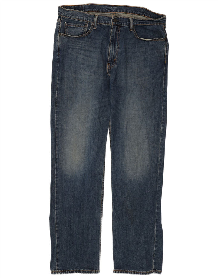 Levi's Vaqueros rectos 505 para hombre W38 L34 Algodón azul
