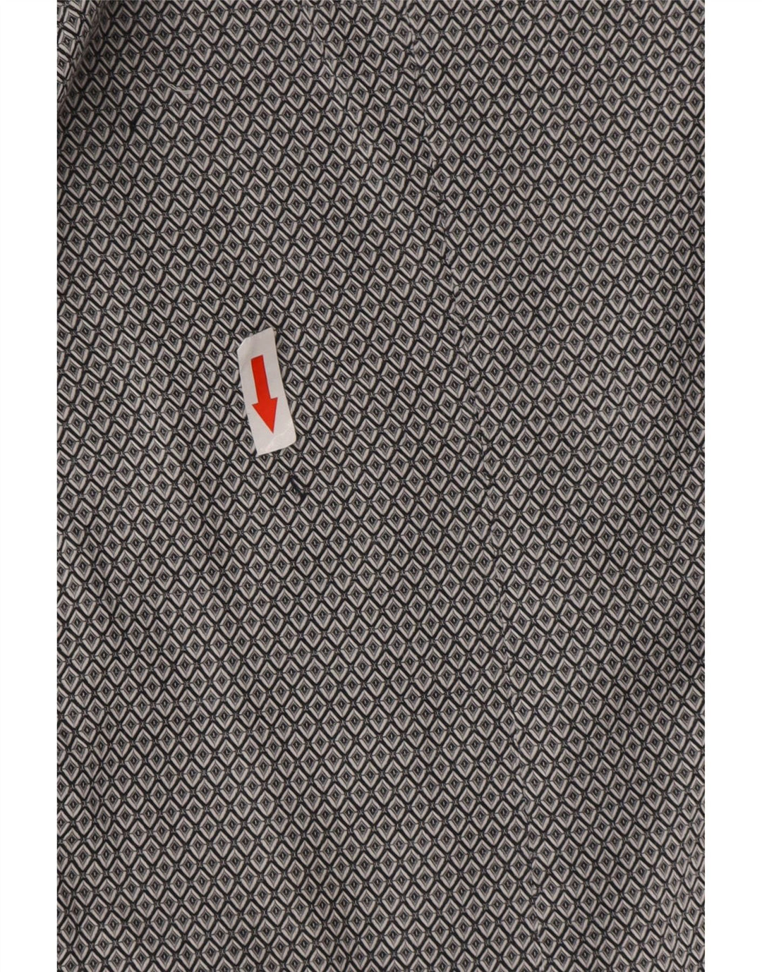 Ted Baker Camisa de ajuste moderno para hombre Talla 16 Grande Gris Geométrico
