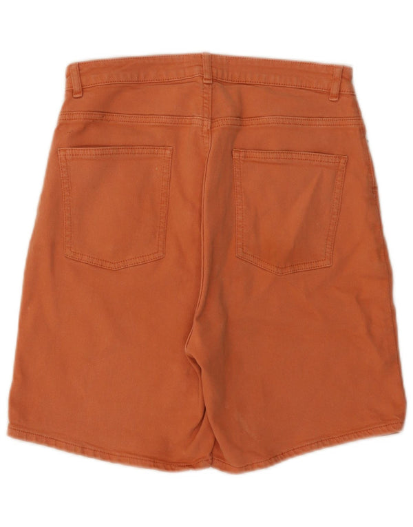 Pantalones cortos de mezclilla Darley para mujer de Fat Face UK 10 Small W30 Algodón naranja
