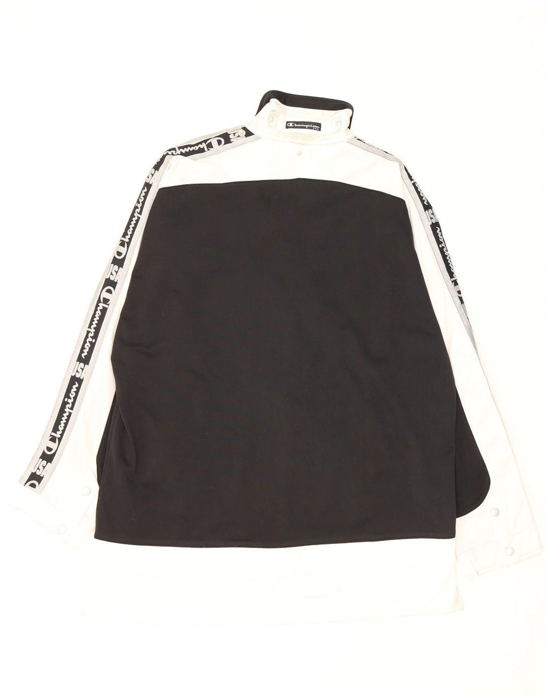 Champion Chaqueta De Chándal Con Gráfico Para Hombre, Grande, Color Negro