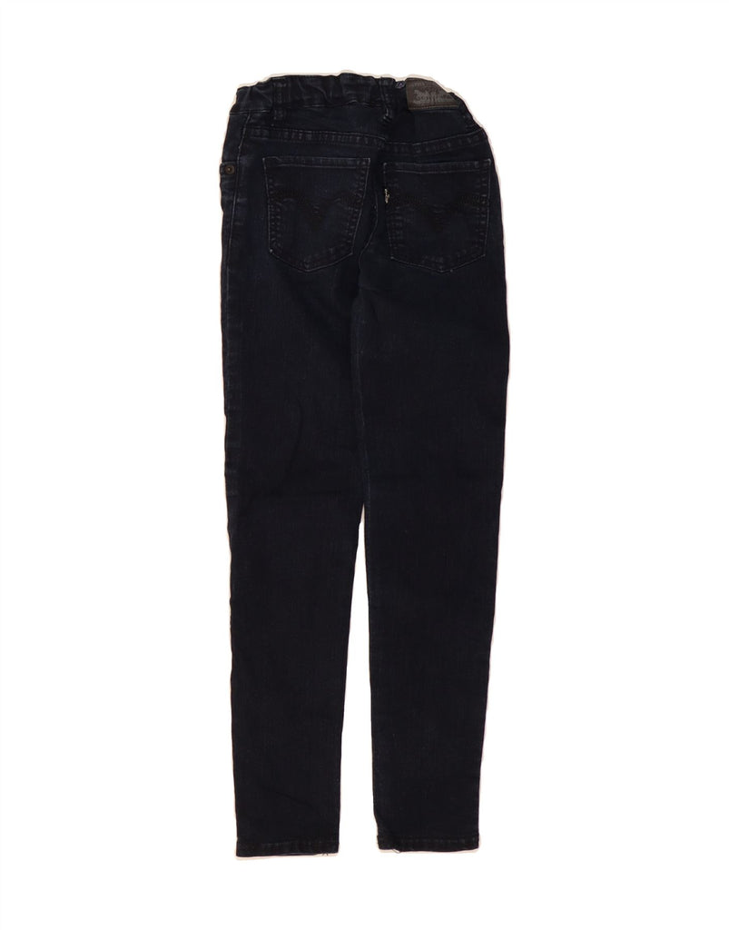 LEVI'S Girls Legging Jeans 6-7 Years W21 L23 Navy Blue Cotton Vintage Levi's and Second-Hand Levi's from Messina Hembry 