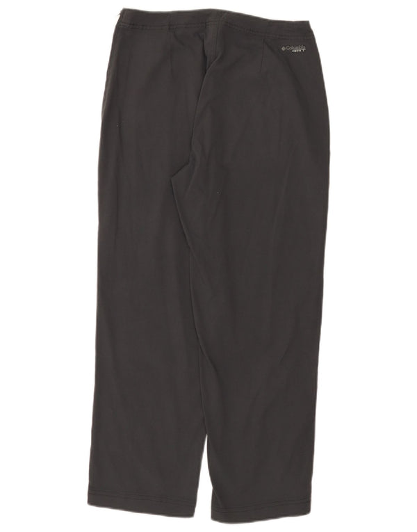 Columbia Pantalones rectos para mujer US 6 Medium W26 Nylon gris