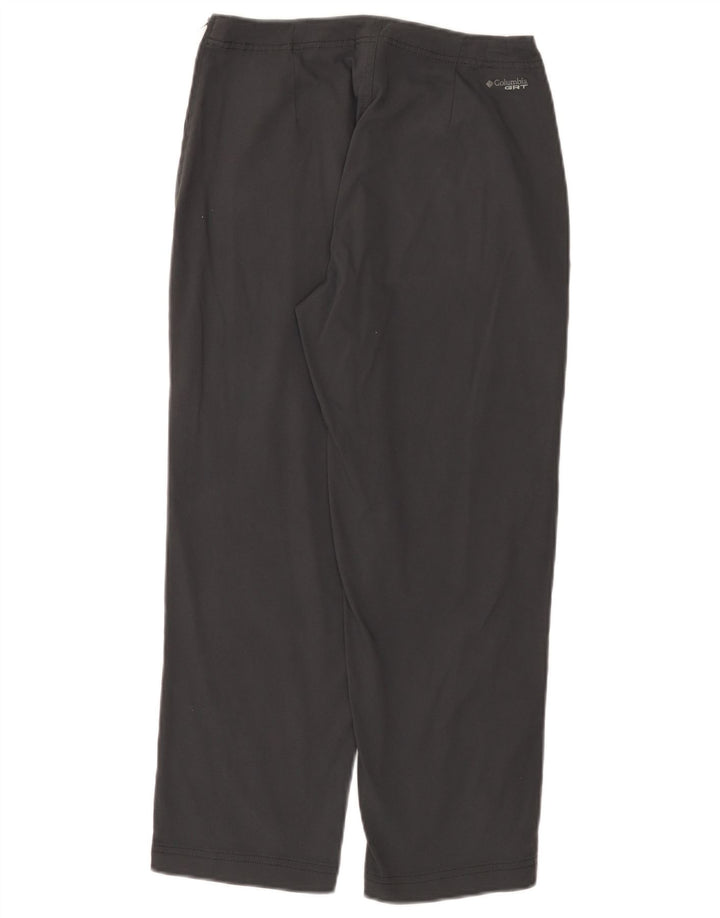 Columbia Pantalones rectos para mujer US 6 Medium W26 Nylon gris